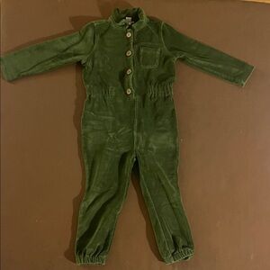 Crewcuts Forest Green Kids Romper